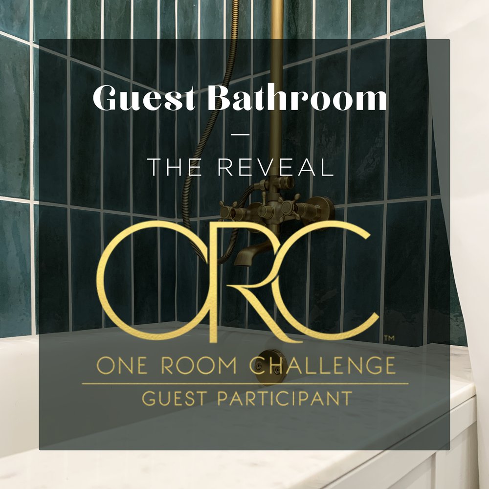 One Room Challenge: Guest Bathroom – The Reveal — Lone Oak Design Co.